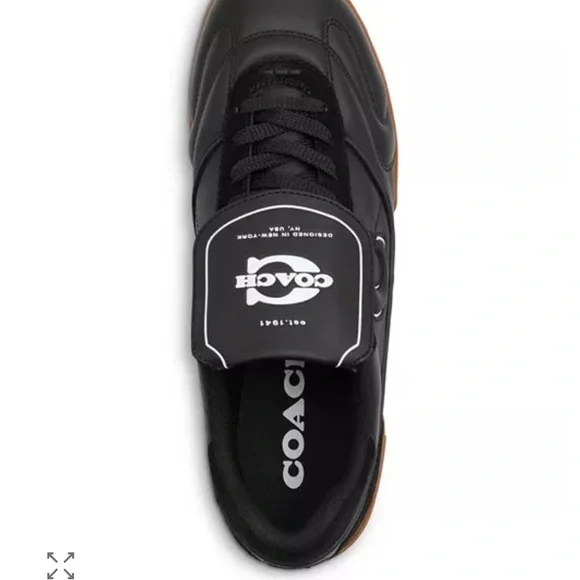Coach Men Match Sneaker CCI45 New In Black New7/7.5/8/9/10-13 - Picture 2 of 16